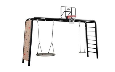 PlayBase Extra Large + Ultimate Set, mit Wand, Nestschaukel, Schaukel & Korb