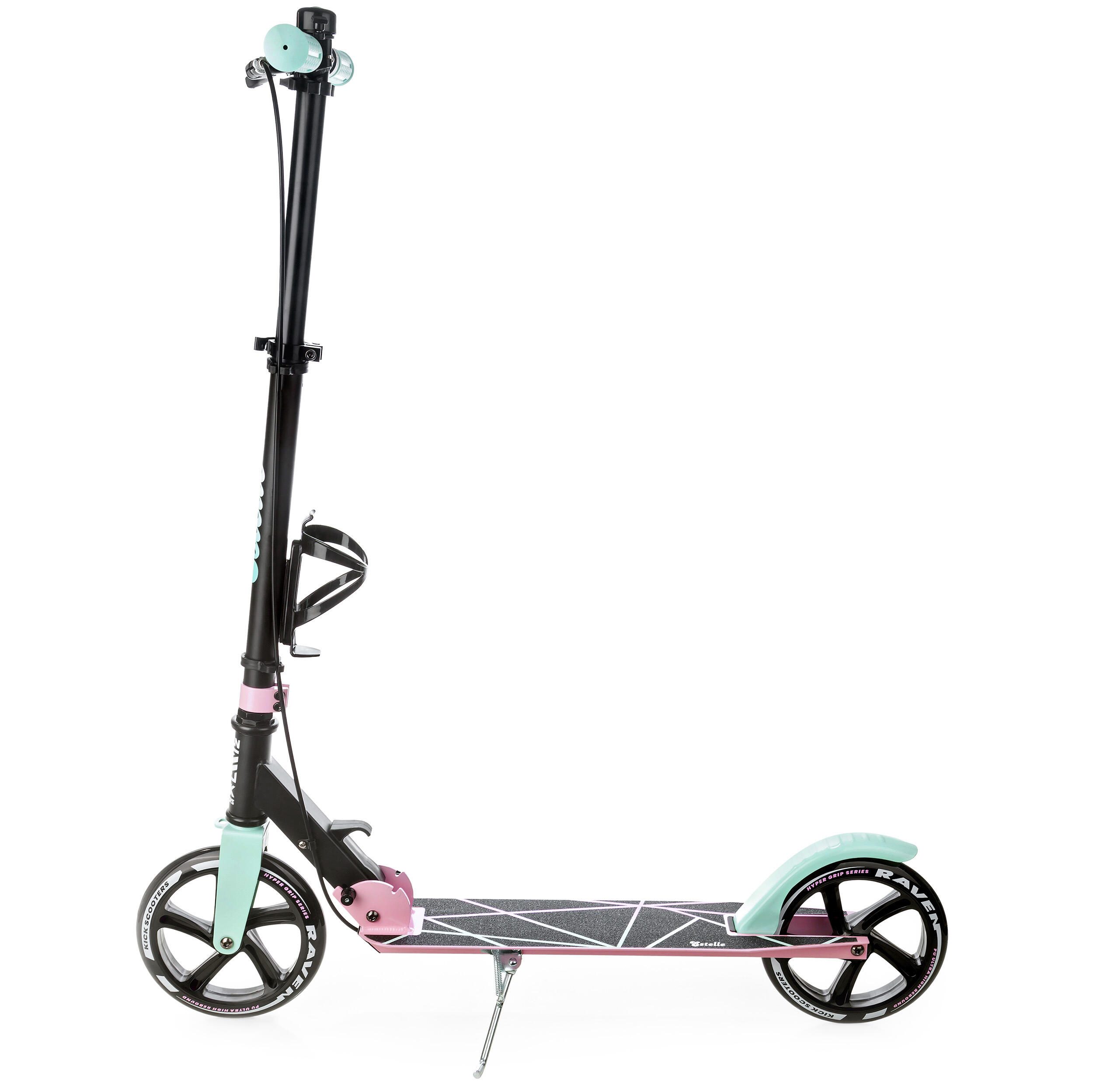 Trottinette pliante Raven Estelle 200mm avec frein et sonnette 3/7