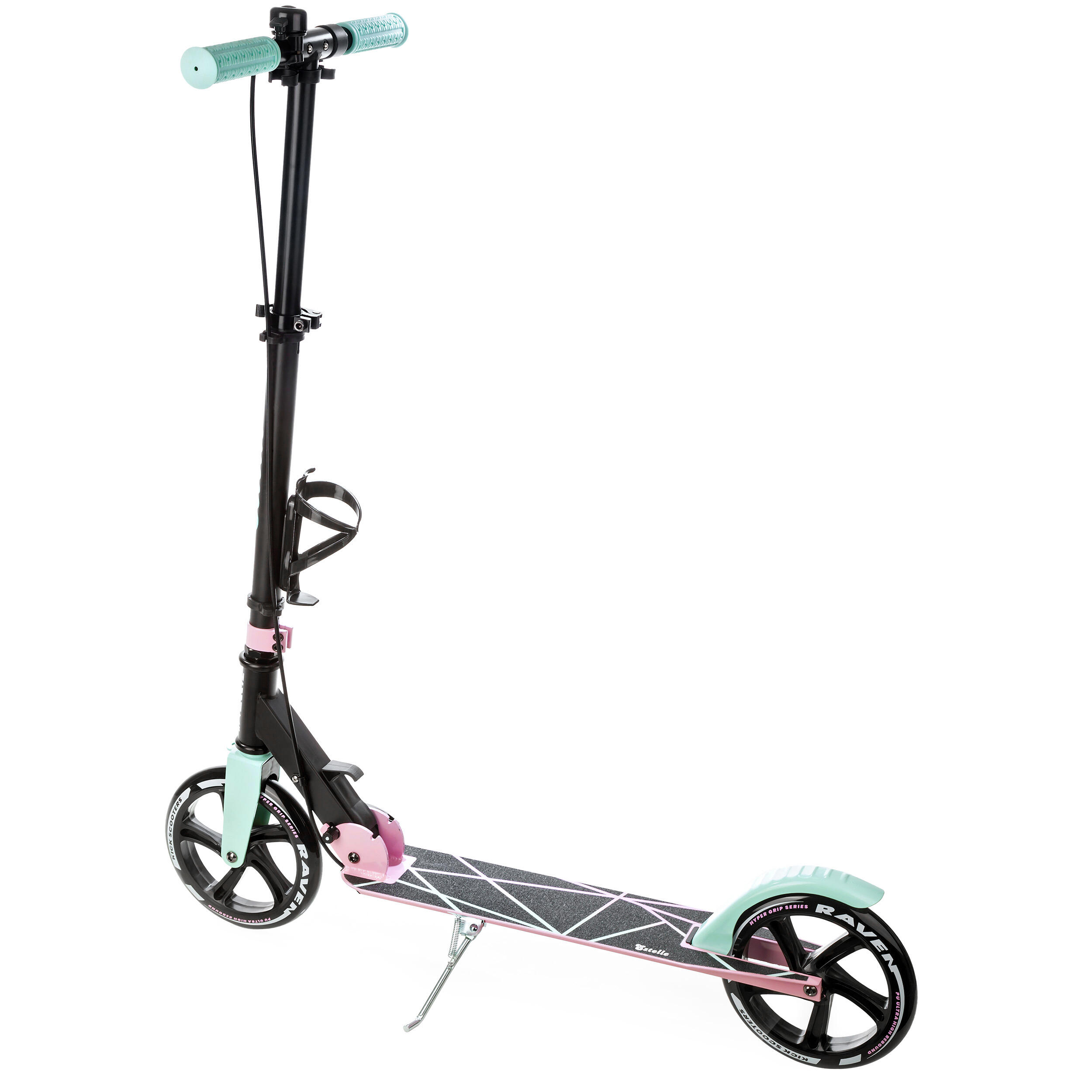 Trottinette pliante Raven Estelle 200mm avec frein et sonnette 4/7