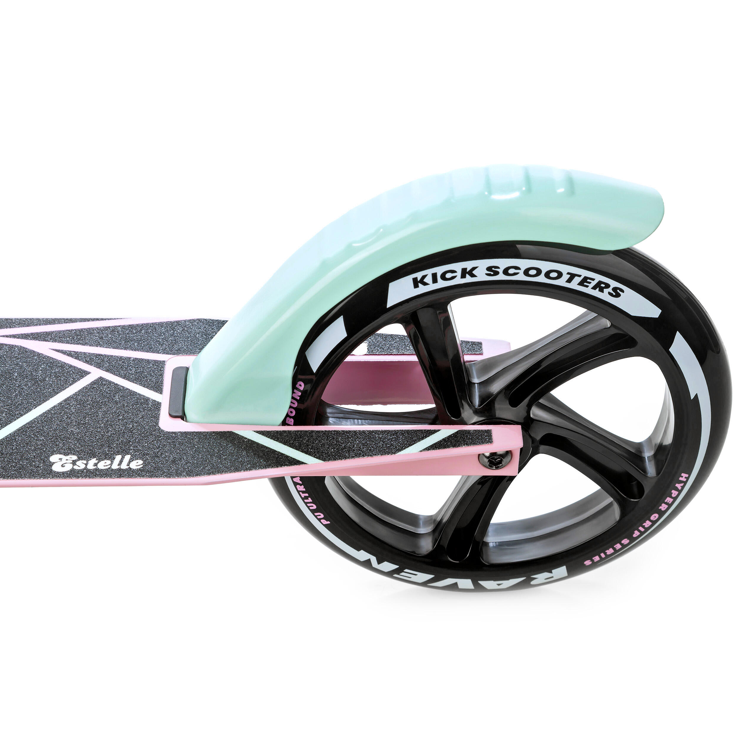 Trottinette pliante Raven Estelle 200mm avec frein et sonnette 6/7
