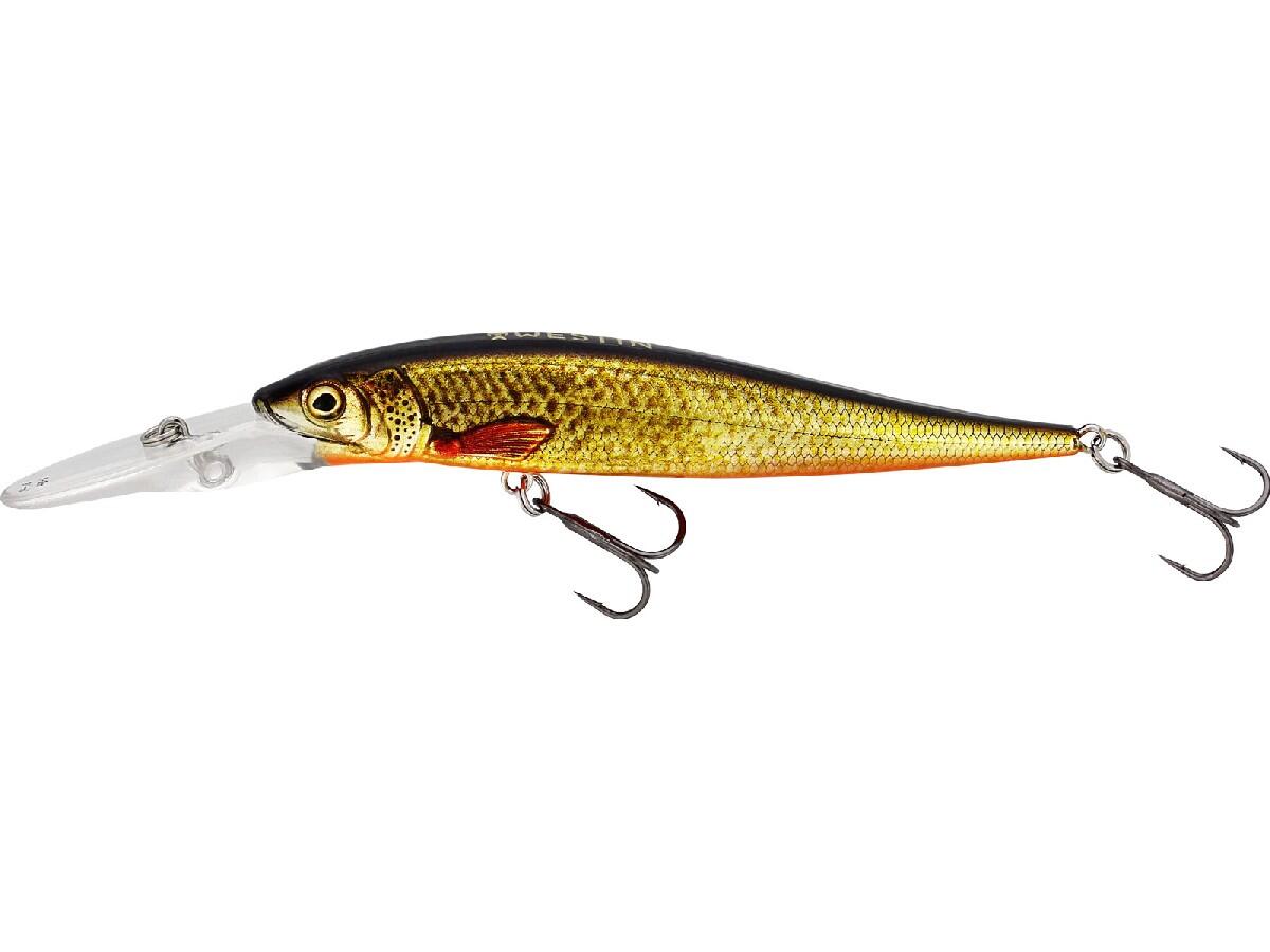 Westin Jerkbite MR 9 cm 8 gr Suspending Real Rudd - Westin Kunstaas 1/2