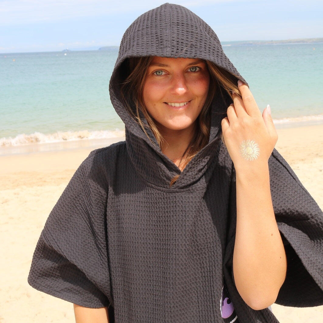 Poncho Wave Hawaii Travel Poncho El Yaque L - XL WH4065 Multicolore 105 x 80 cm 5/6