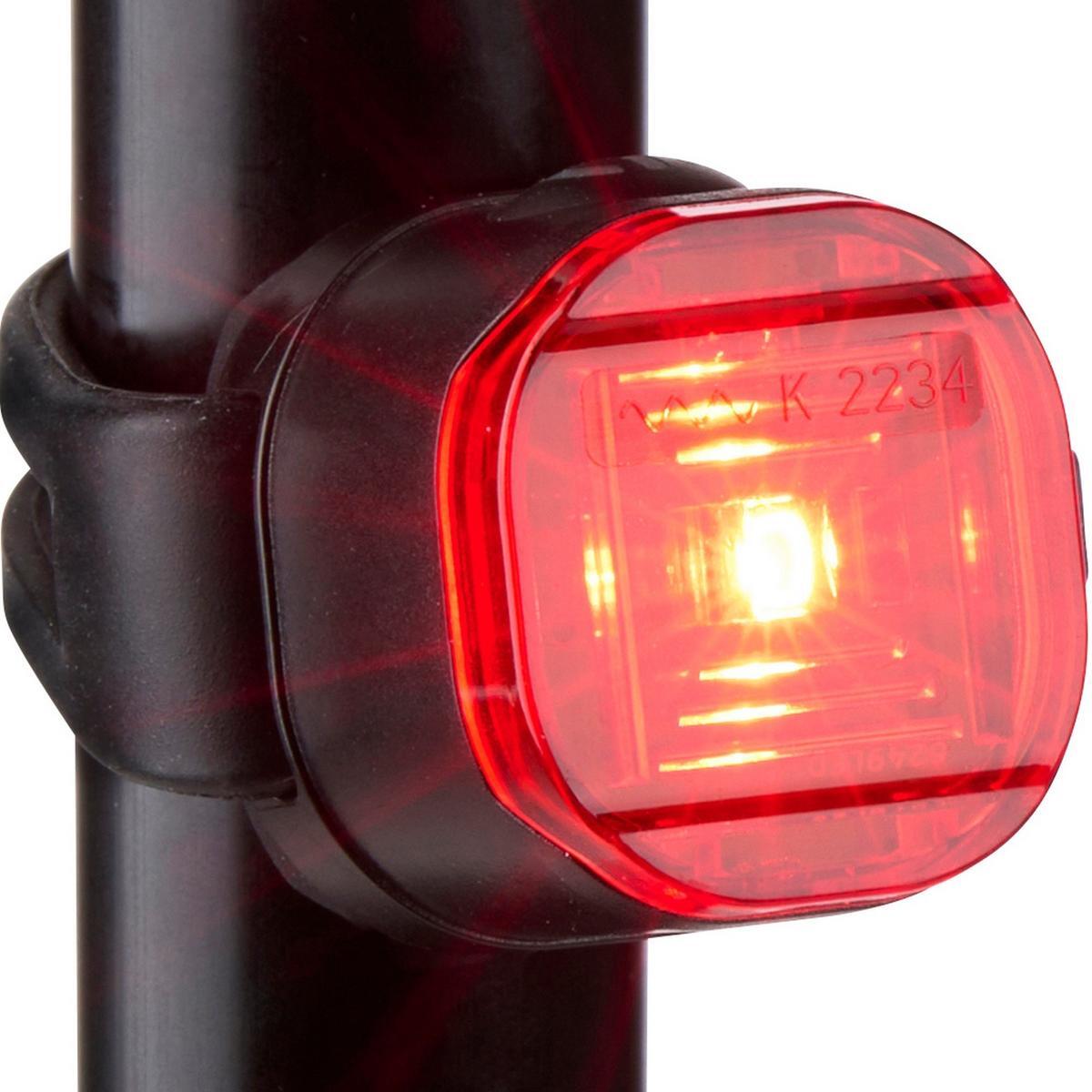 Lampka rowerowa Dunlop na tył LED 3/4