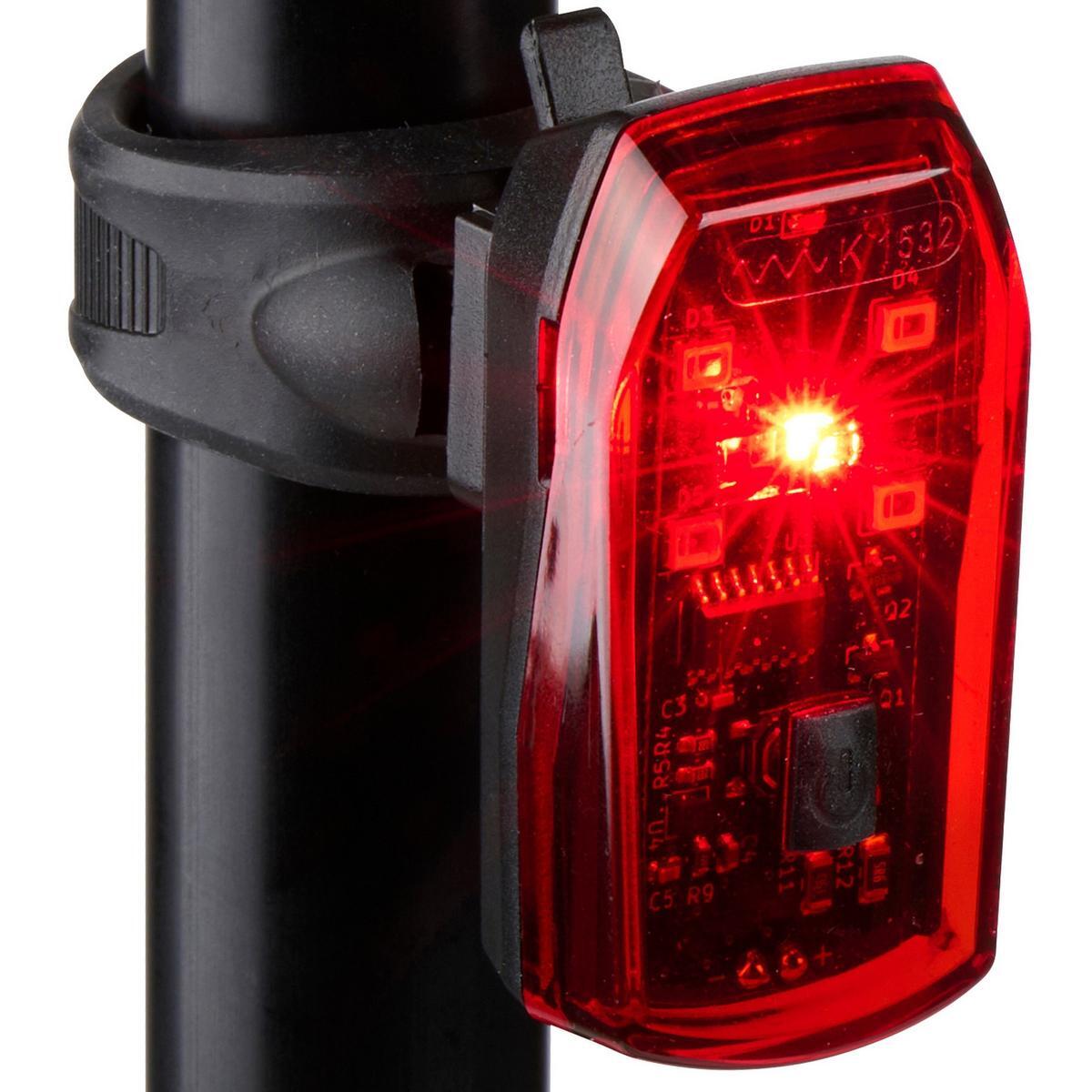 Lmapka rowerowa Dunlop na tył 5 LED na tył z funkcją stop 3/5