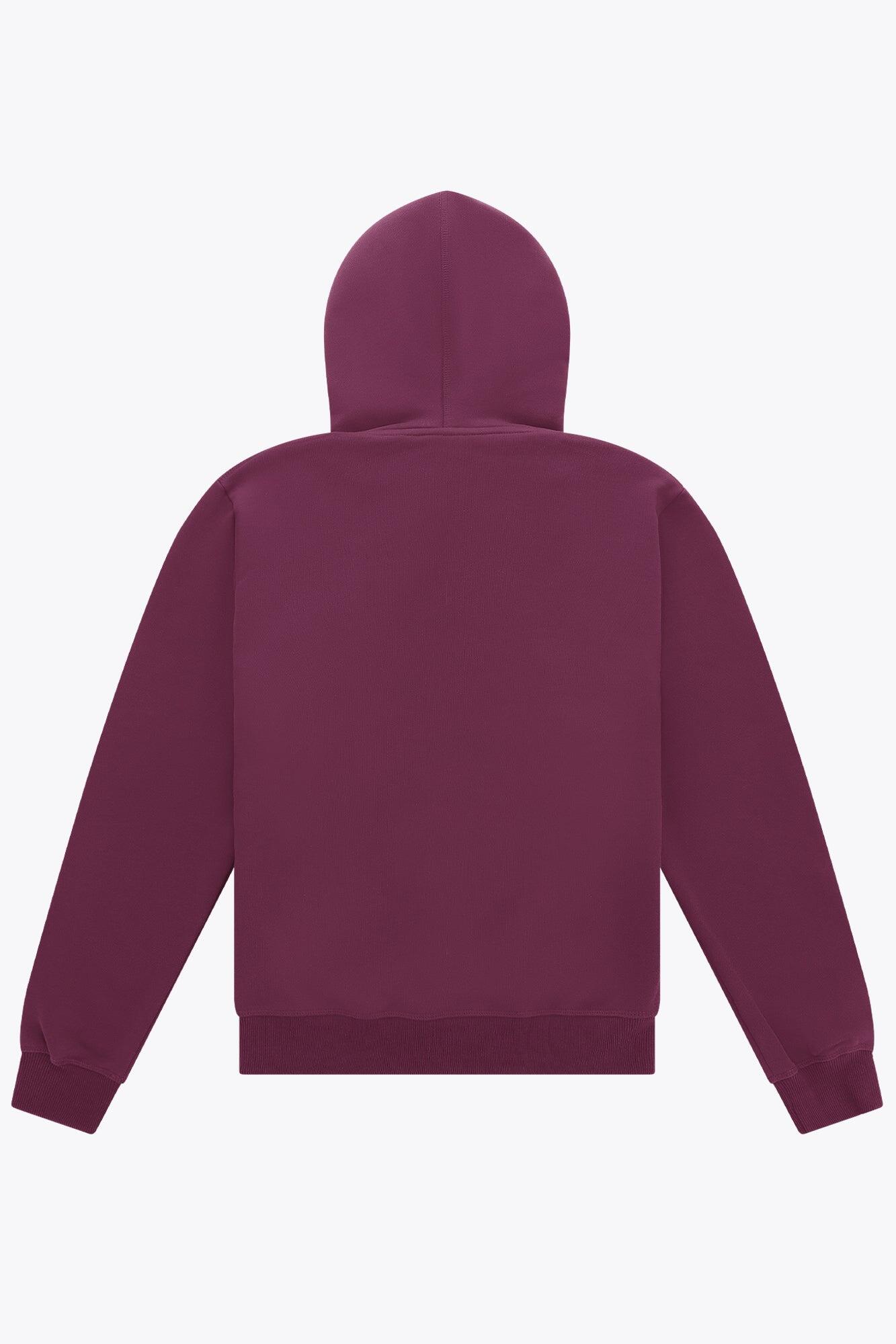 Sweat à capuche unisexe Osaka Signature | Laque cerise 3/6