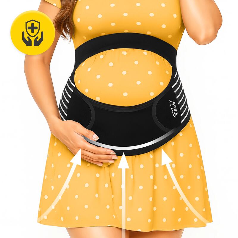 Centură elastică de sarcină pentru susținerea abdomenului