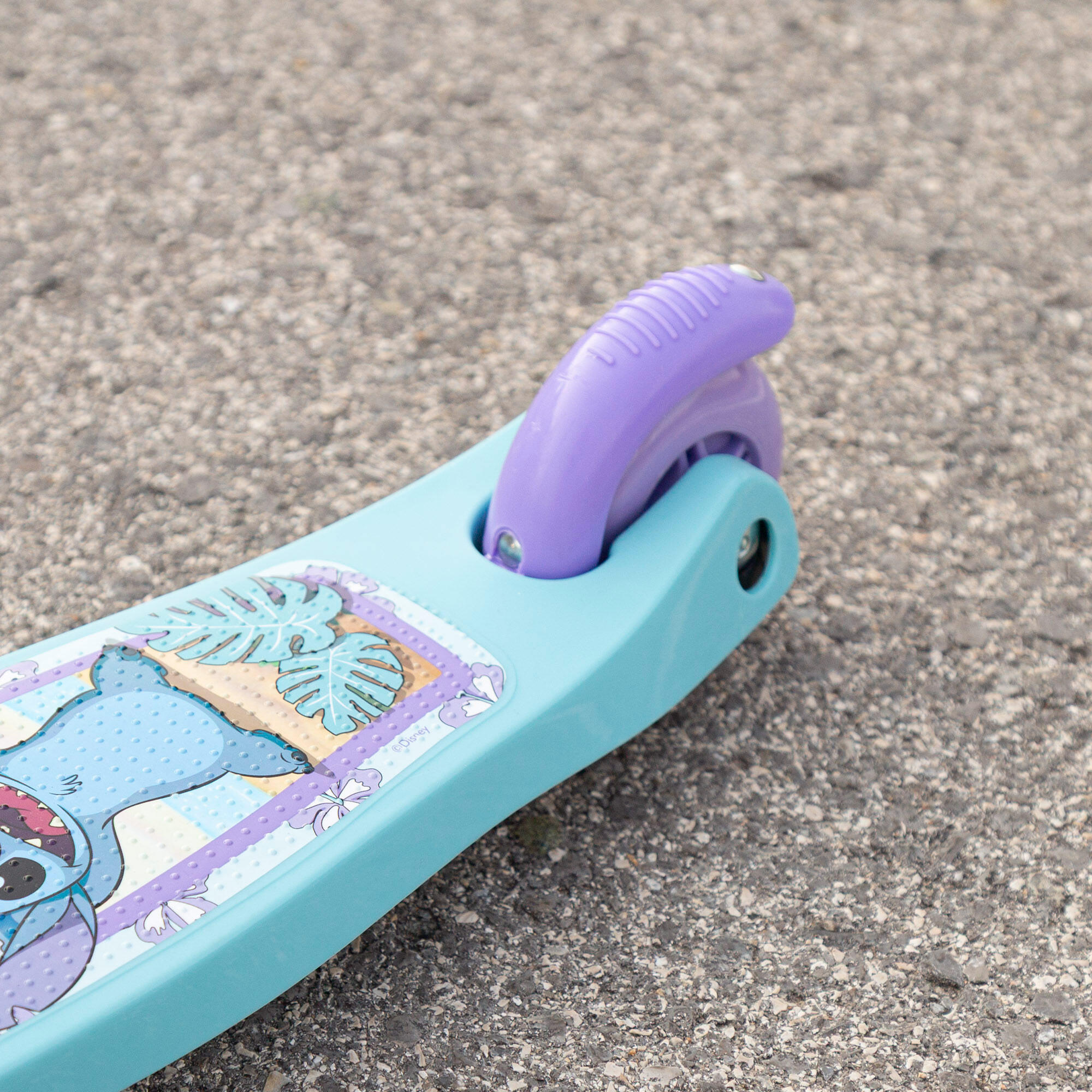Stitch Patinete infantil de 3 rodas com bolso frontal 7/7