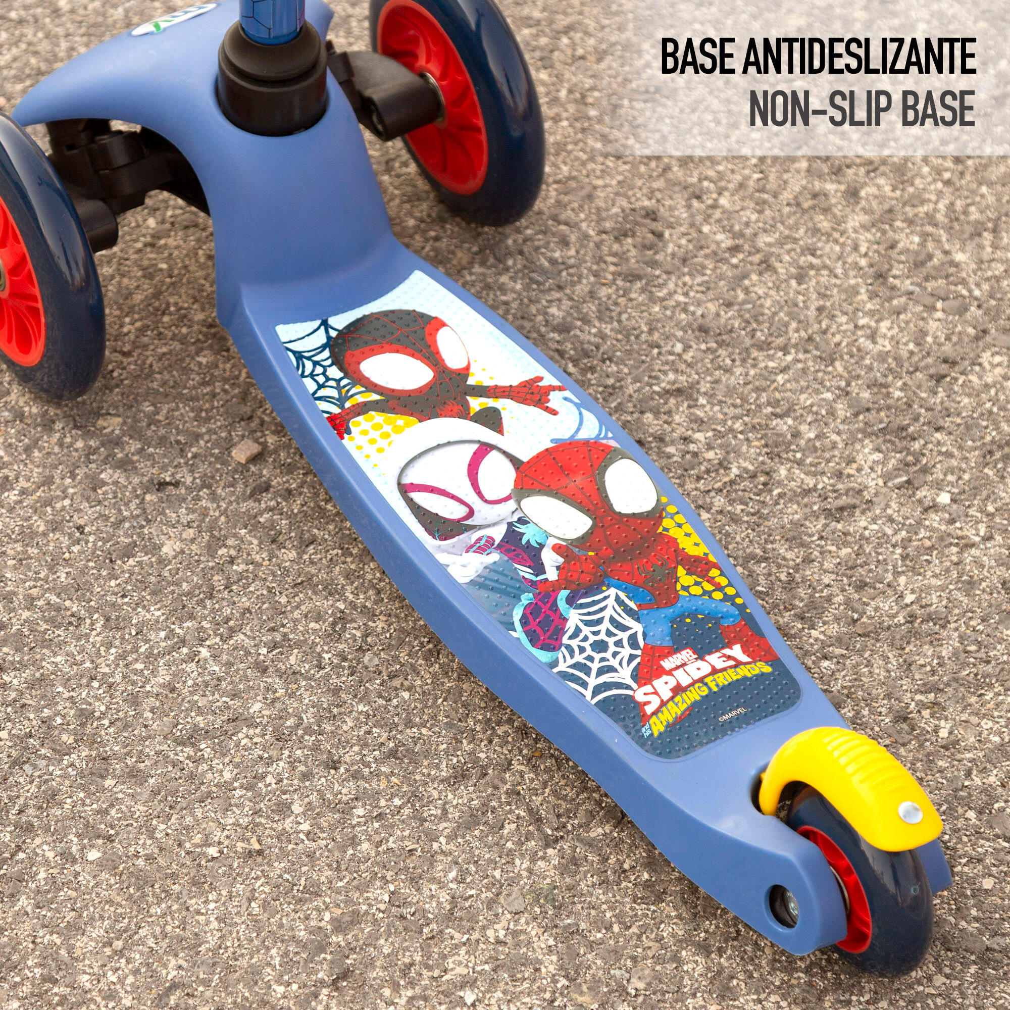 Spidey Monopattino per bambini a 3 ruote con tasca 6/7