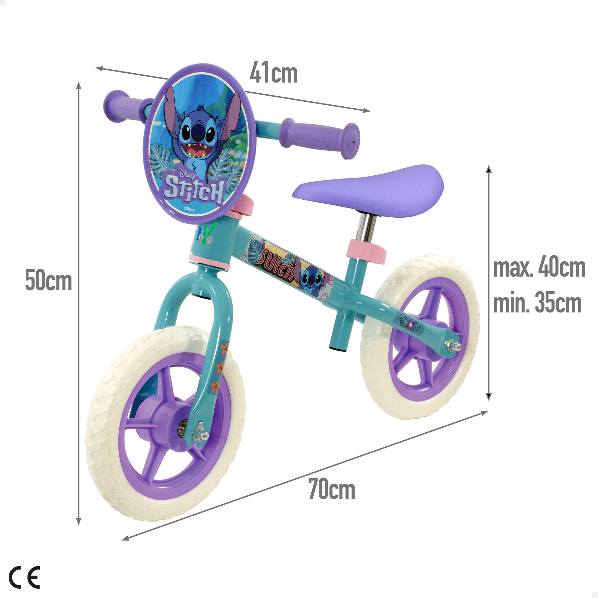 Stitch Bicicleta sem pedais ajustável em altura máx. 20 kg 4/7