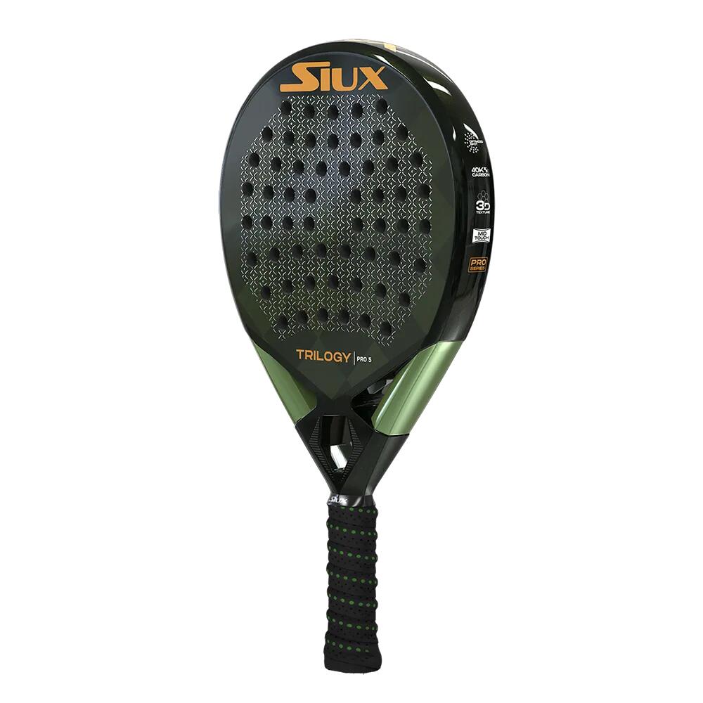 Siux - Raquette de Padel Trilogy Pro 5 pour femme professionnelle forme ronde. 3/7