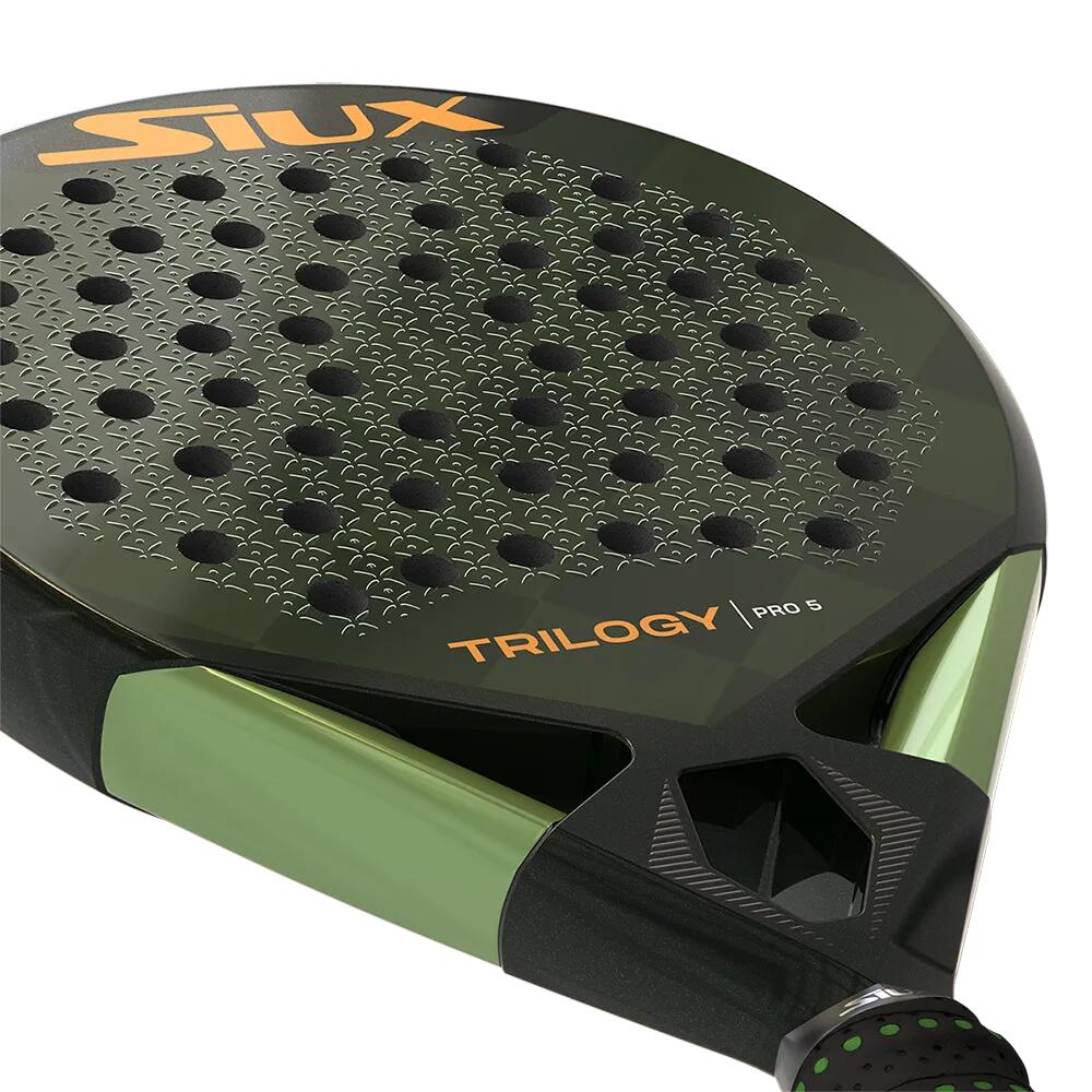 Siux - Raquette de Padel Trilogy Pro 5 pour femme professionnelle forme ronde. 2/7