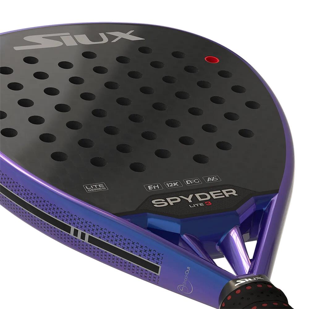 Siux - Racchetta da Padel Spyder Lite 3 Hard livello avanzato forma diamante. 2/7