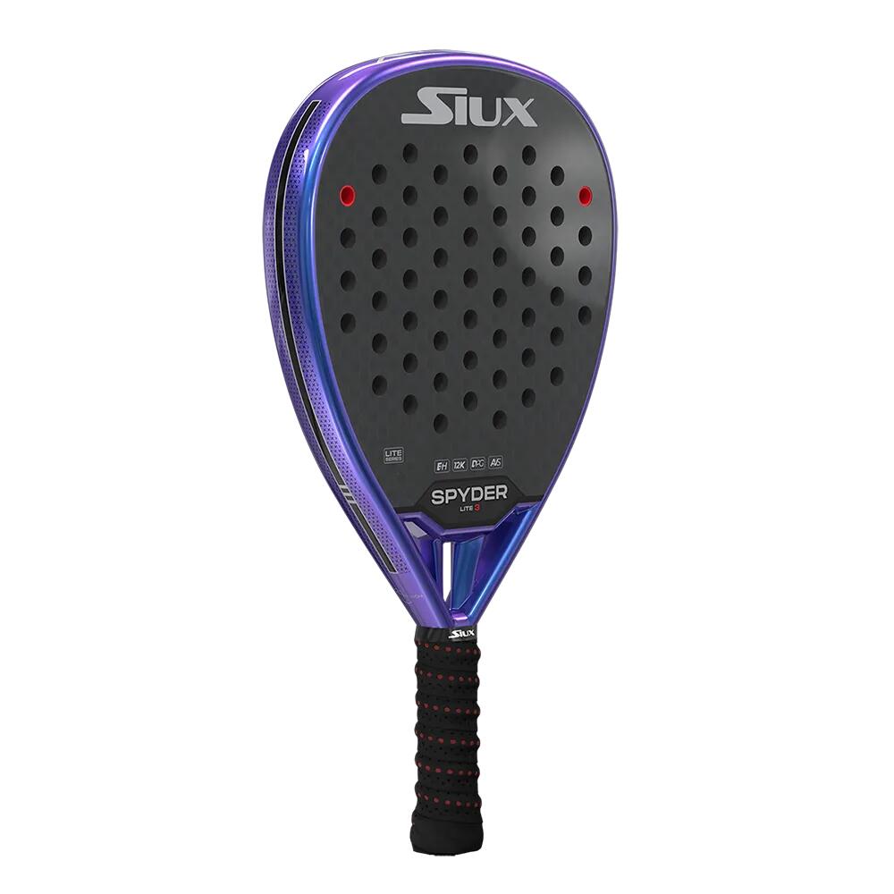 Siux - Racchetta da Padel Spyder Lite 3 Hard livello avanzato forma diamante. 5/7