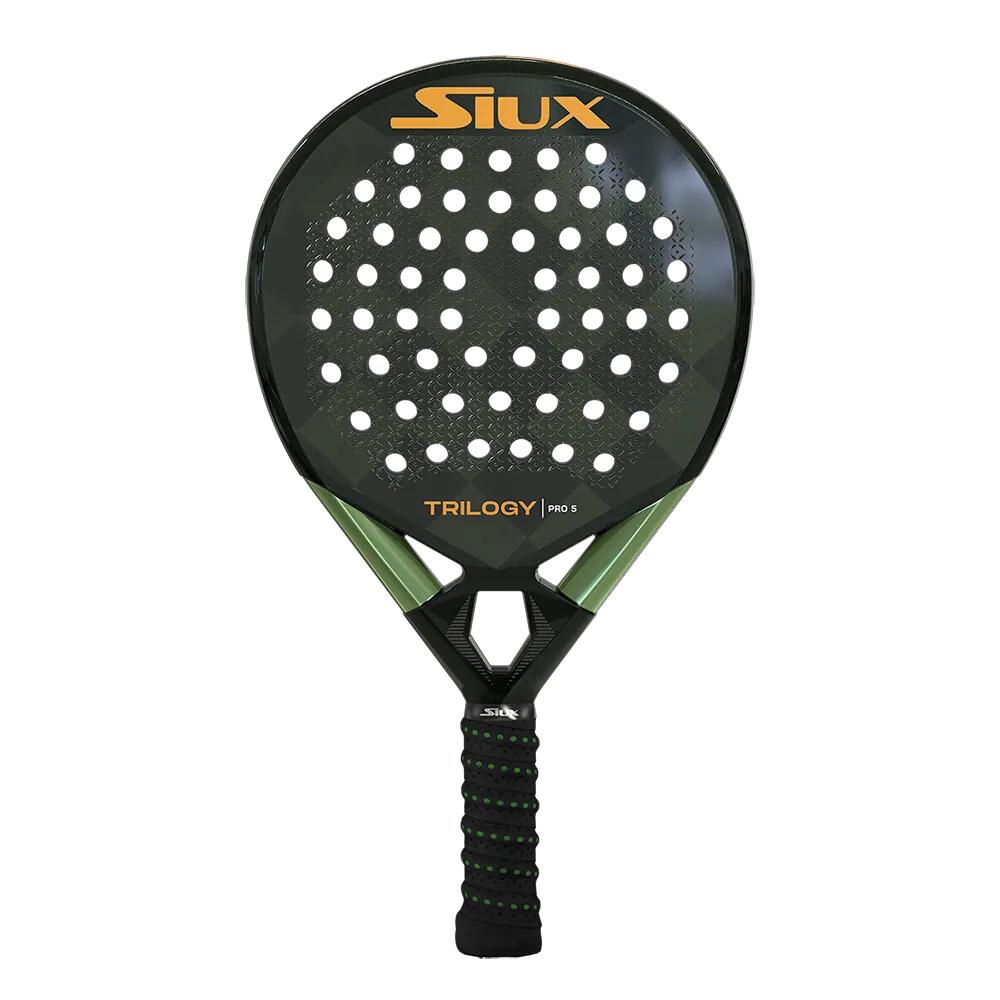 Siux - Siux - Raquette De Padel Trilogy Pro 5 Pour Femme Professionnelle Forme Ronde. - Raquette De Padel - Noir - Taille Unique - Decathlon