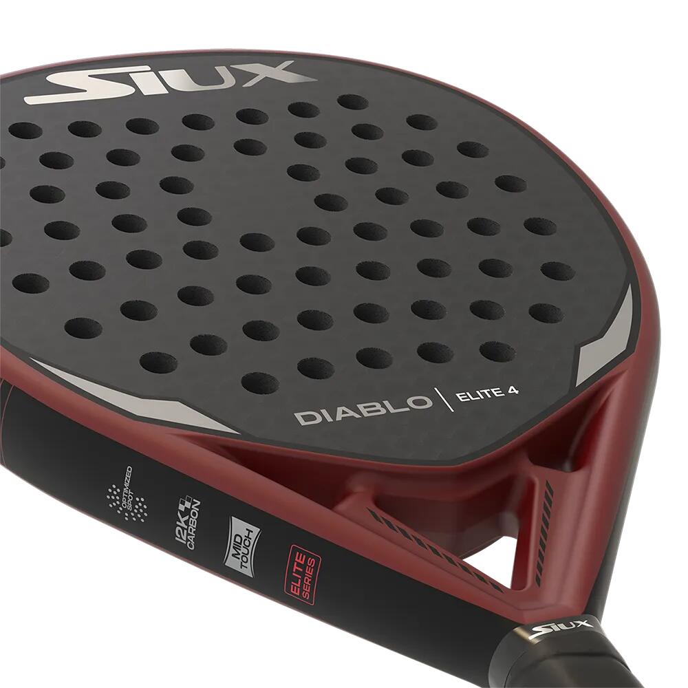 Siux - Raquette de Padel Diablo Elite 4 niveau avancé forme hybride 2/7