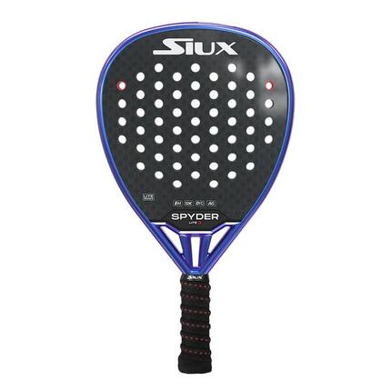 Siux - Raquette de Padel Spyder Lite 3 Hard niveau avancé forme diamant.