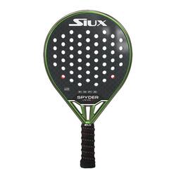 Siux - Raquette de Padel Spyder Lite Ctrl 3 Hard niveau avancé forme ronde.