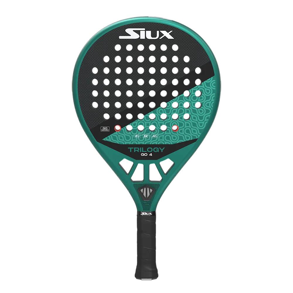 Siux - Siux - Raquette De Padel Trilogy Go 4 Niveau Intermédiaire Forme Ronde. - Raquette De Padel - Bleu - Taille Unique - Decathlon