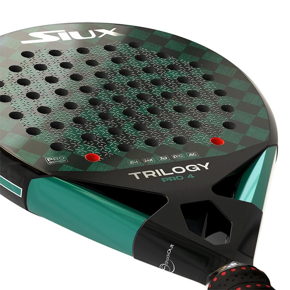 Siux - Racchetta da Padel Trilogy Control Pro 4 professionale forma rotonda. 2/7