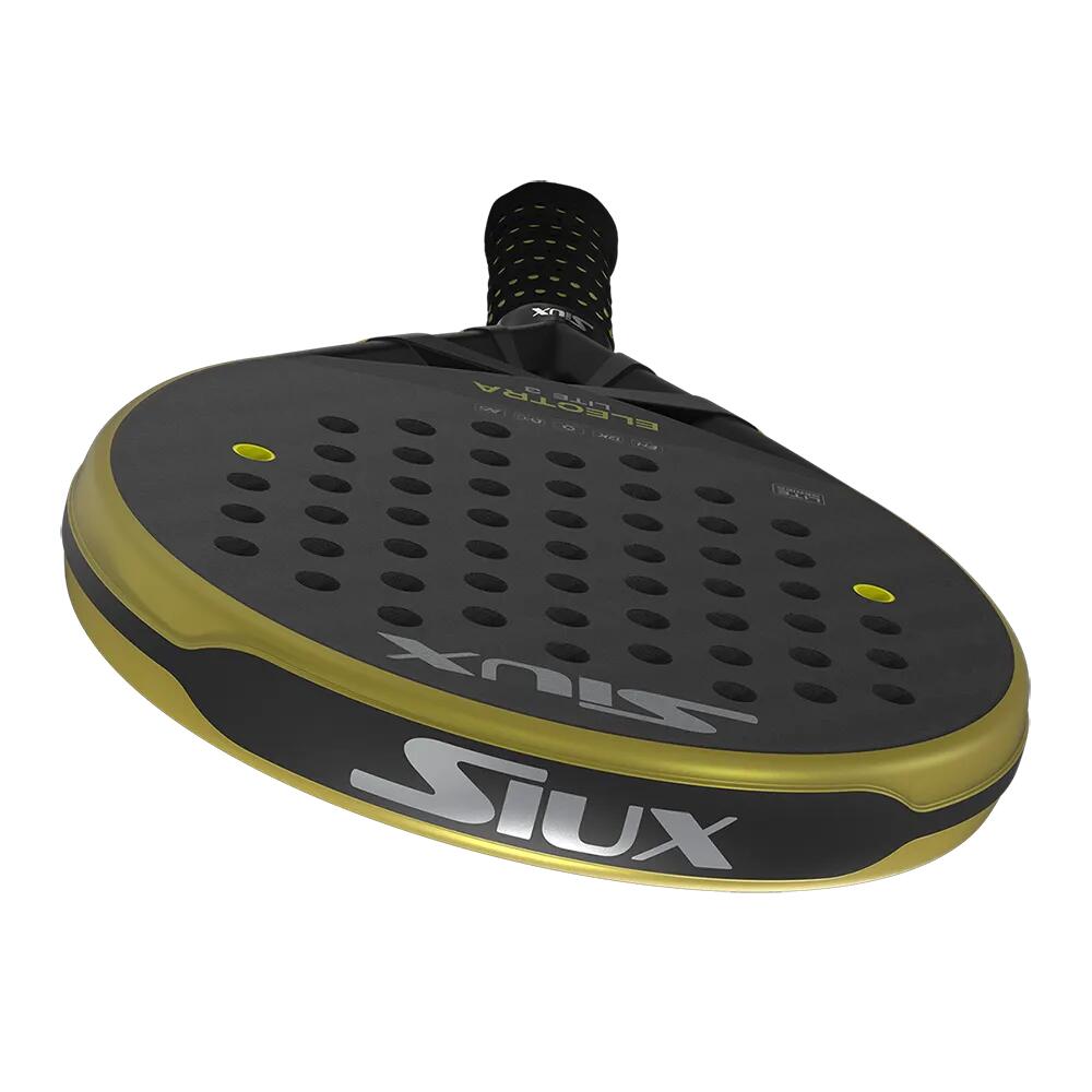 Siux - Pala de Pádel Electra Lite 3 nivel avanzado forma híbrida 4/7