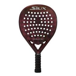 Siux - Raquette de Padel Diablo Pro 4 professionnelle forme hybride.