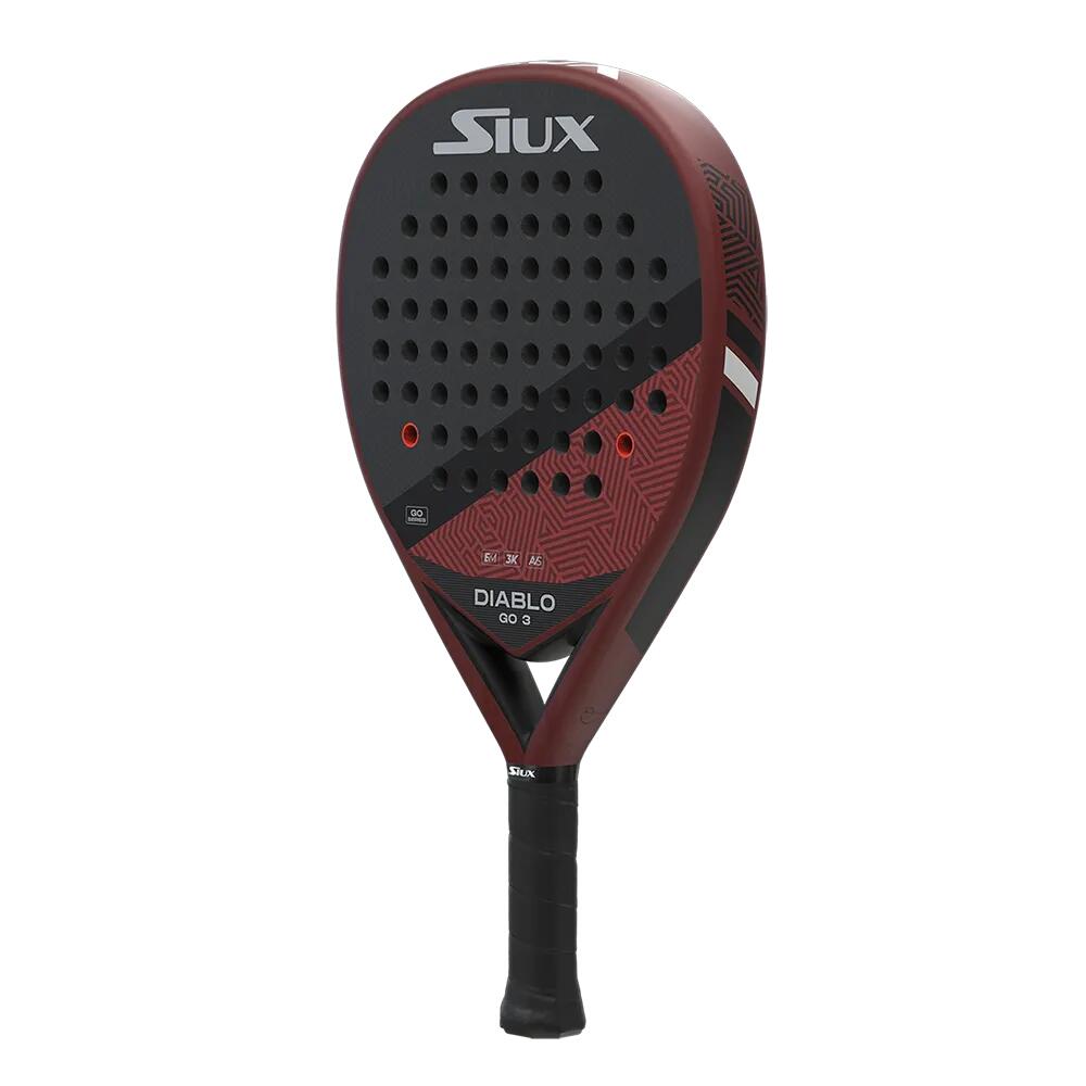 Siux - Raquete de Padel Diablo Go 3 nível intermédio forma híbrida 3/7