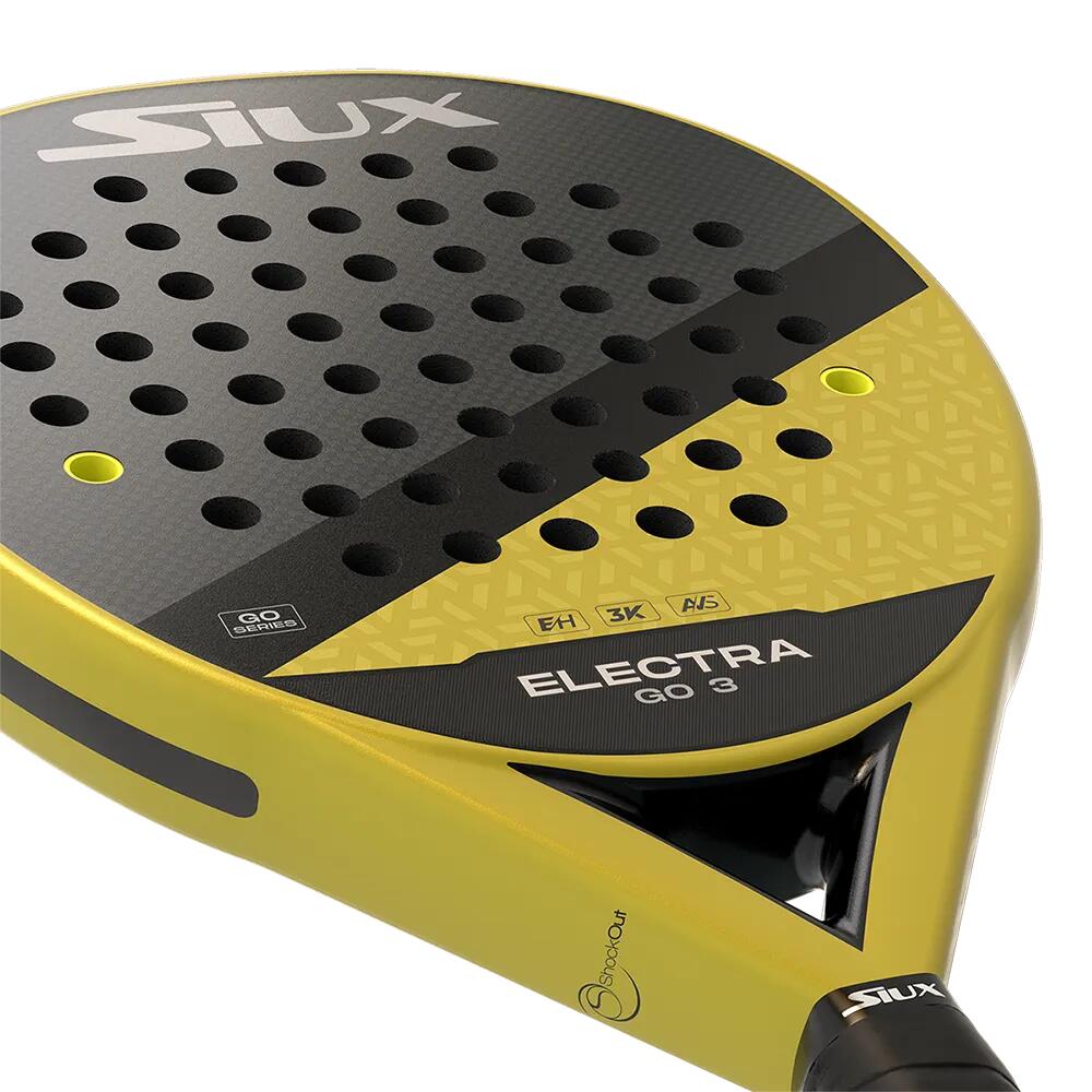 Siux - Pala de Pádel Electra Go 3 nivel intermedio forma híbrida 2/7