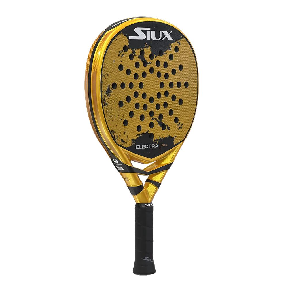 Siux Electra Go 4 padelracket -  ZWART - unisex 3/5