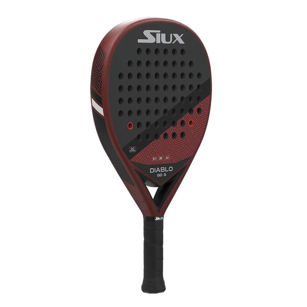 Siux - Raquete de Padel Diablo Go 3 nível intermédio forma híbrida 5/7