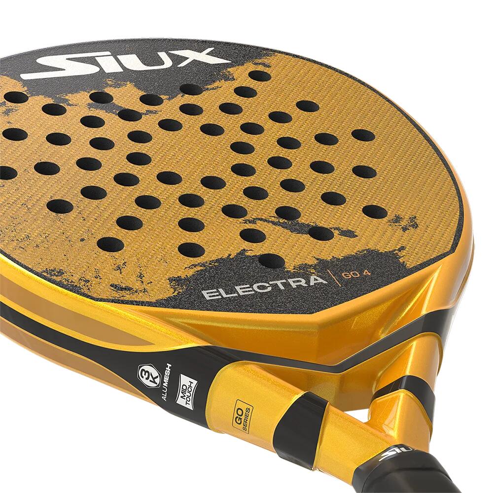 Siux Electra Go 4 padelracket -  ZWART - unisex 2/5
