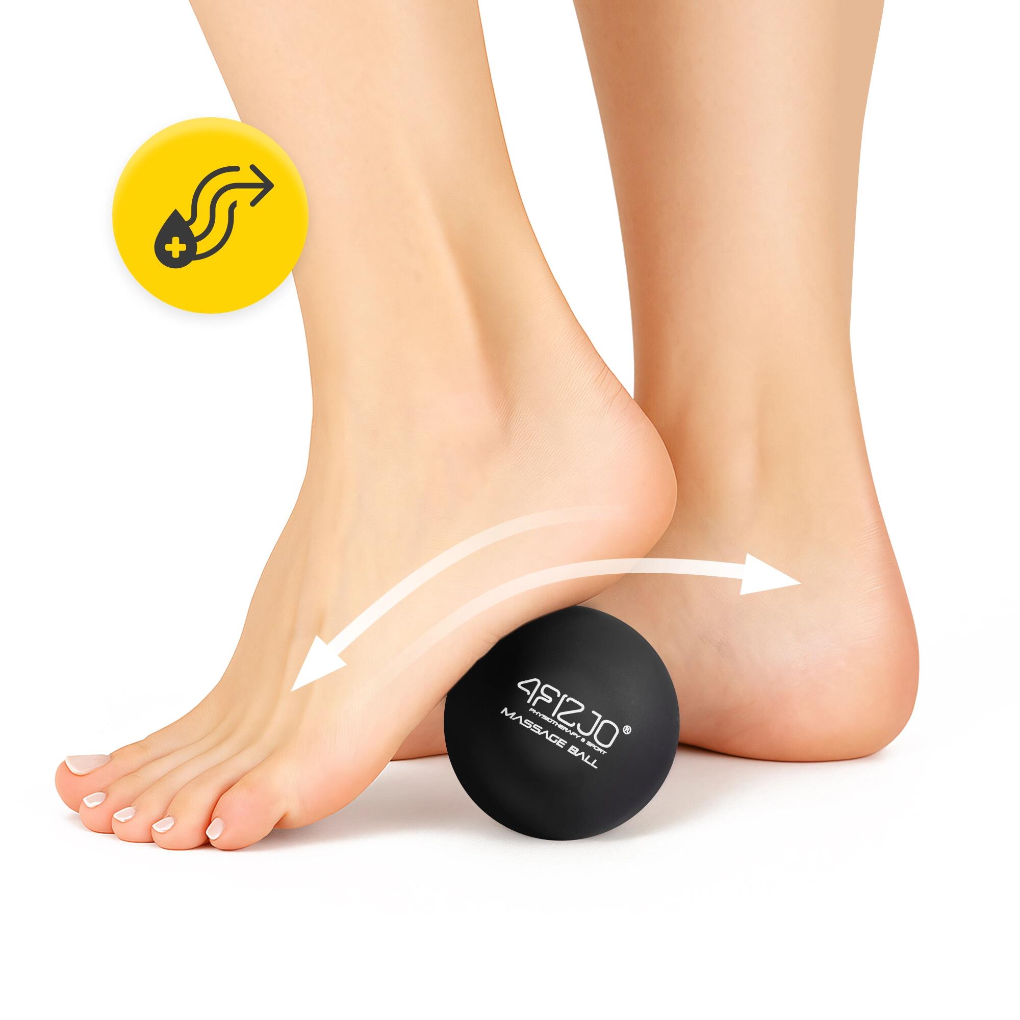 Pallina massaggio fasciale trigger point lacrosse 6,25 cm 4FIZJO MASSAGE BALL 3/7