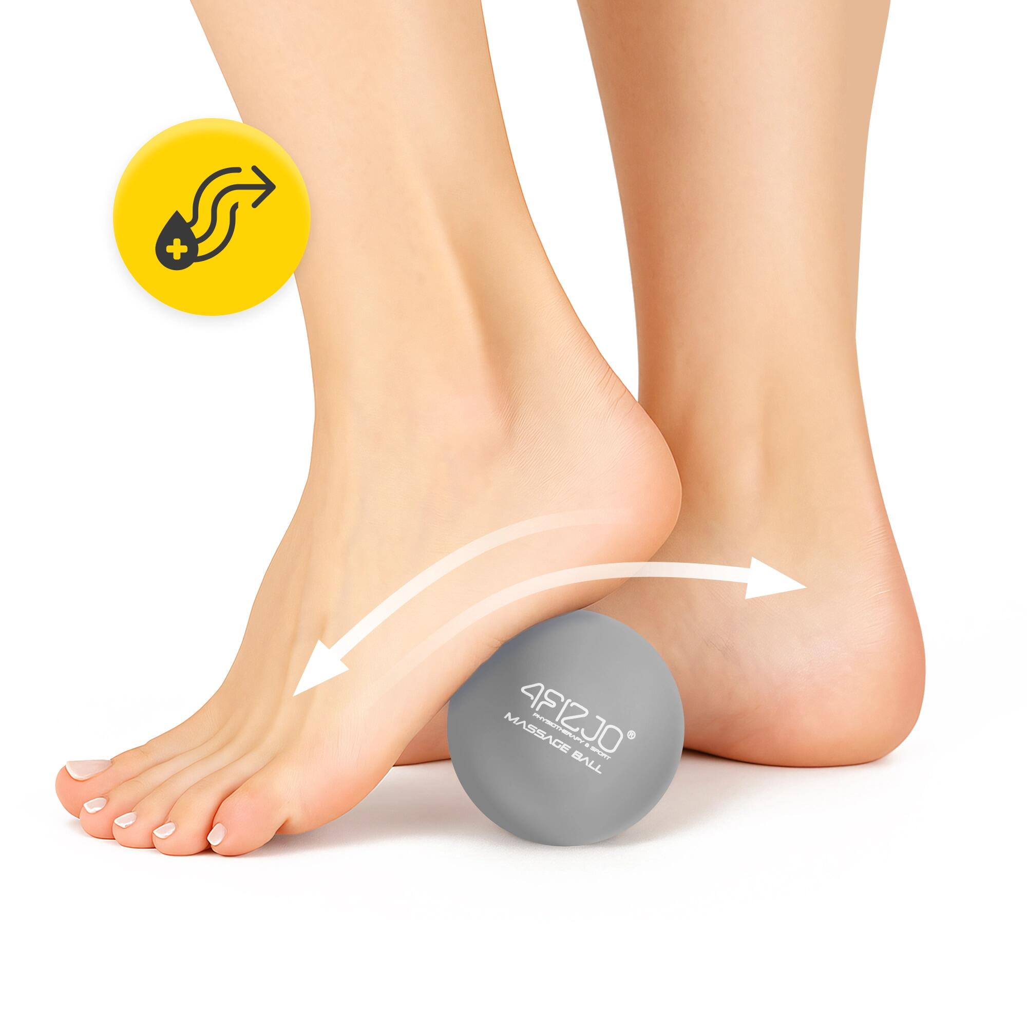 Pallina massaggio fasciale trigger point lacrosse 6,25 cm 4FIZJO MASSAGE BALL 3/7