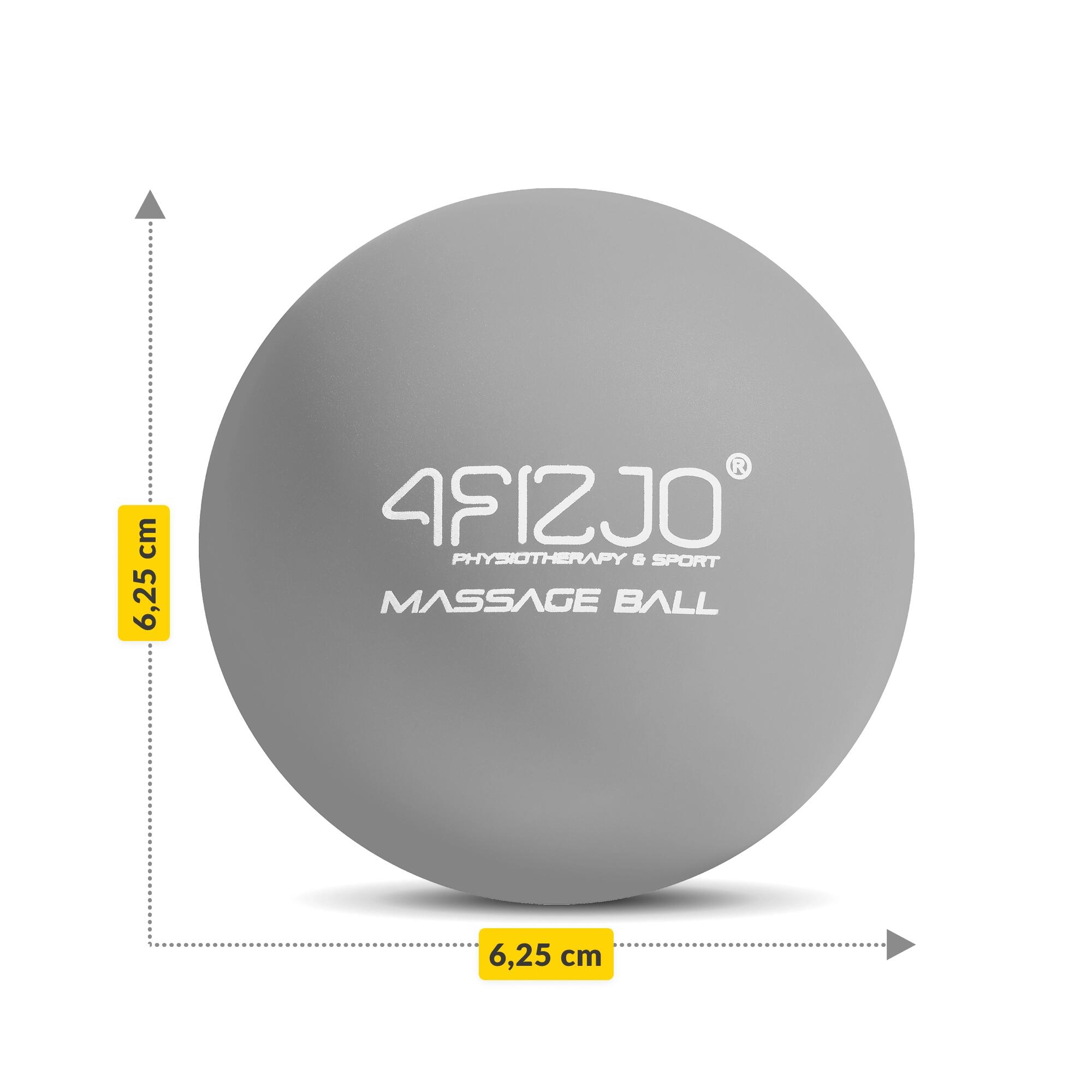 Pallina massaggio fasciale trigger point lacrosse 6,25 cm 4FIZJO MASSAGE BALL 4/7