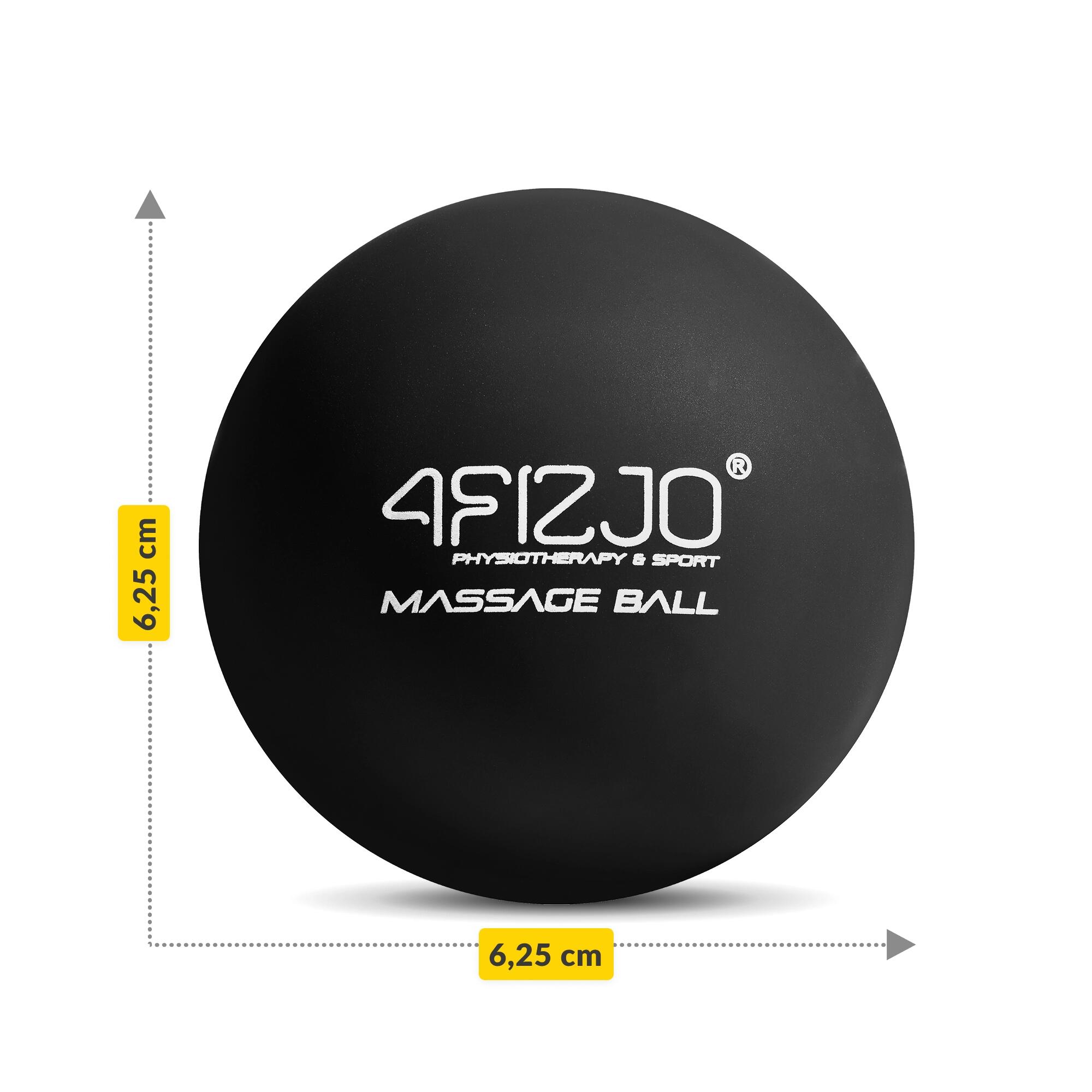 Pallina massaggio fasciale trigger point lacrosse 6,25 cm 4FIZJO MASSAGE BALL 5/7