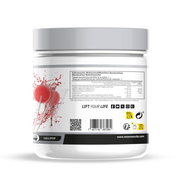 Collagen + MSM - 300g Sucette de MASmusculo 3/6