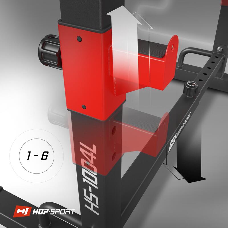 Stojany pod velkou činku Hop-Sport do 250kg
