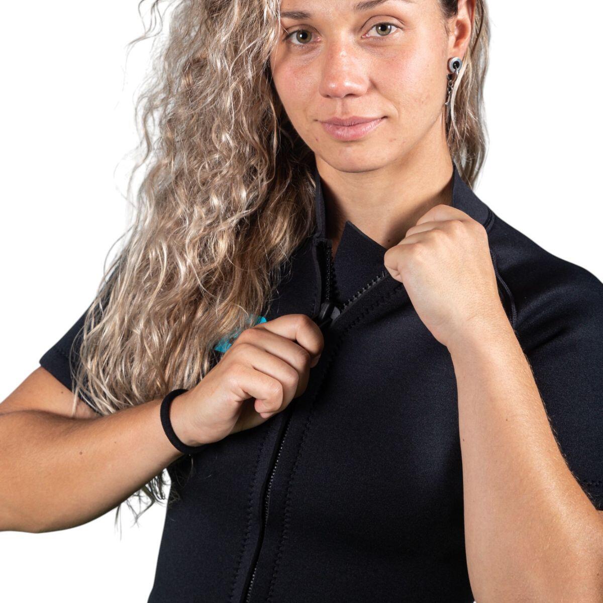 Jaqueta de neoprene Femenina Ocean Be Wave tamanho M 5/5