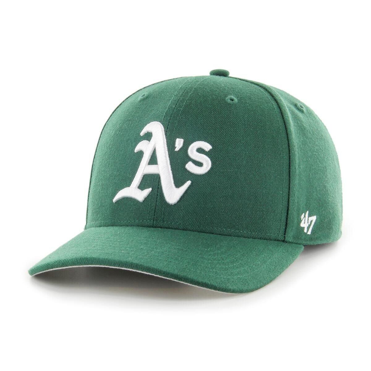 Șapcă Brand `47 Oakland Athletics Dark Green Cold Zone verde OSFM