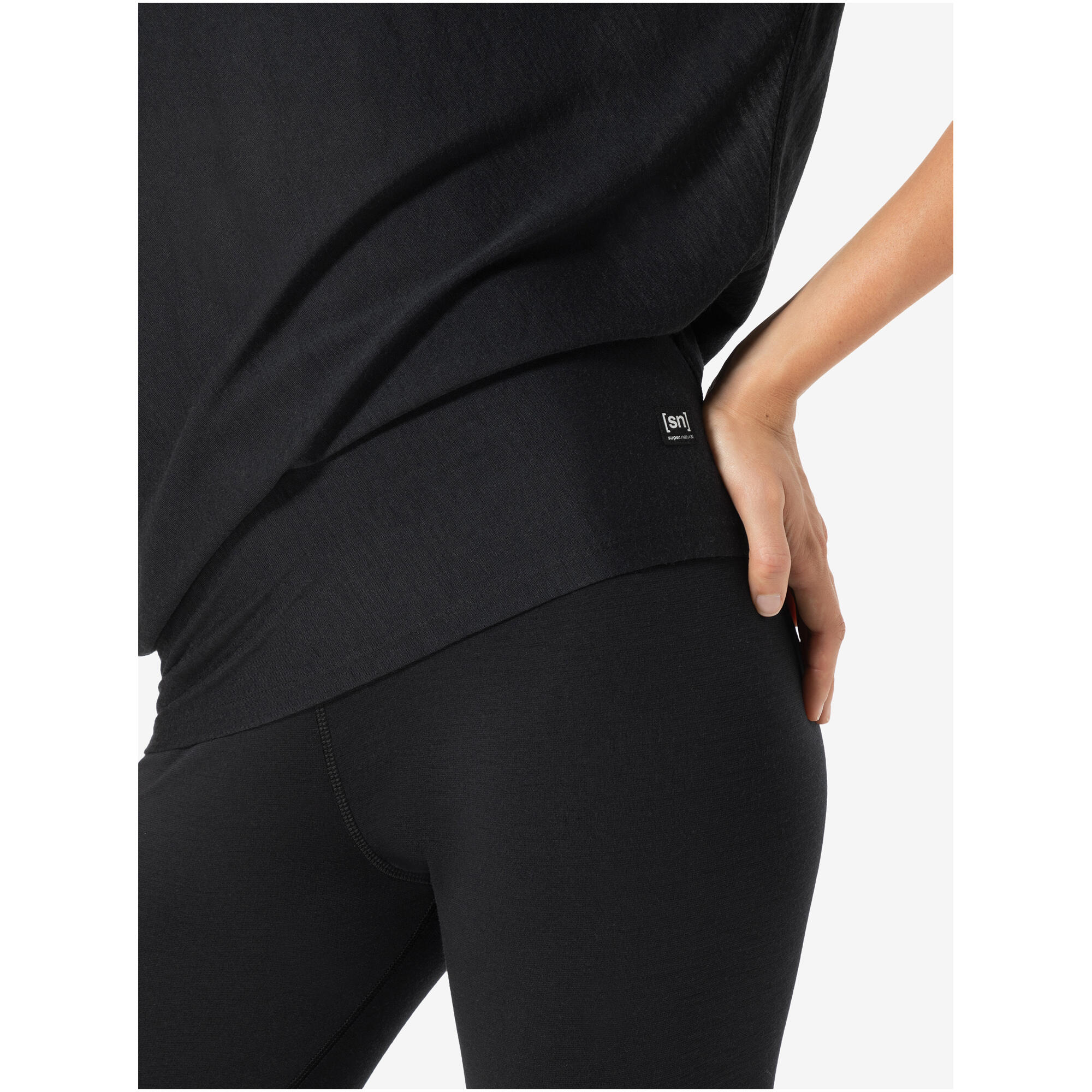 Koszulka z krótkim rękawem damska SUPER.NATURAL Yoga Loose Tee 2/7