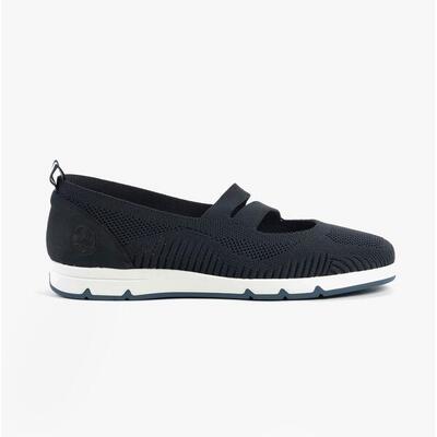 Rieker Damen Ballerina Halbschuhe Schuhe L3053-14 Blue