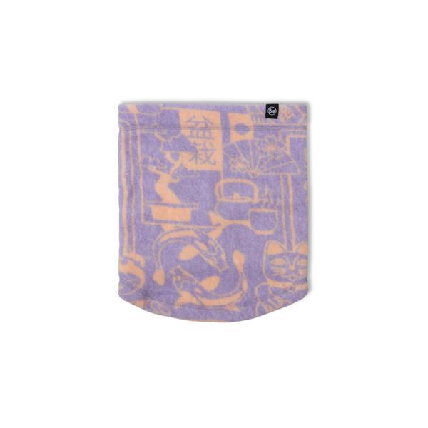 Bandana BUFF POLAR PRINTS NECKWARMER LETA GRAPE ICE