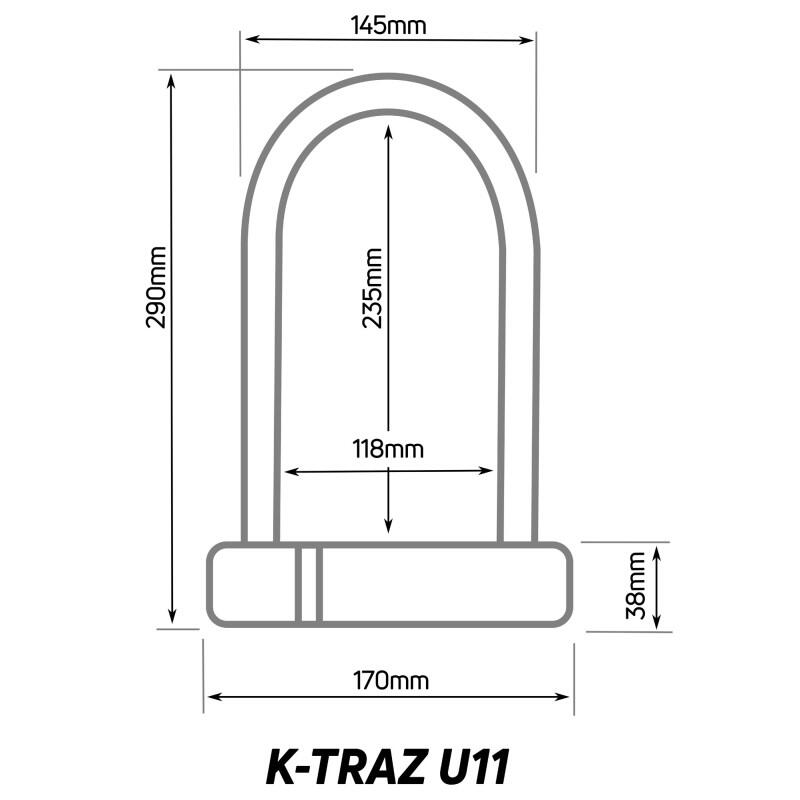 Zéfal K-Traz U11 Fahrradschloss 2/4