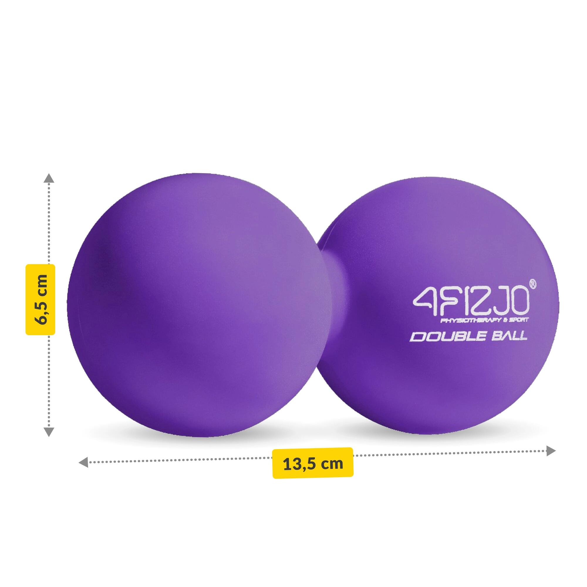 Doppelte Massageball für Punktmassage 4FIZJO LACROSSE 7/7