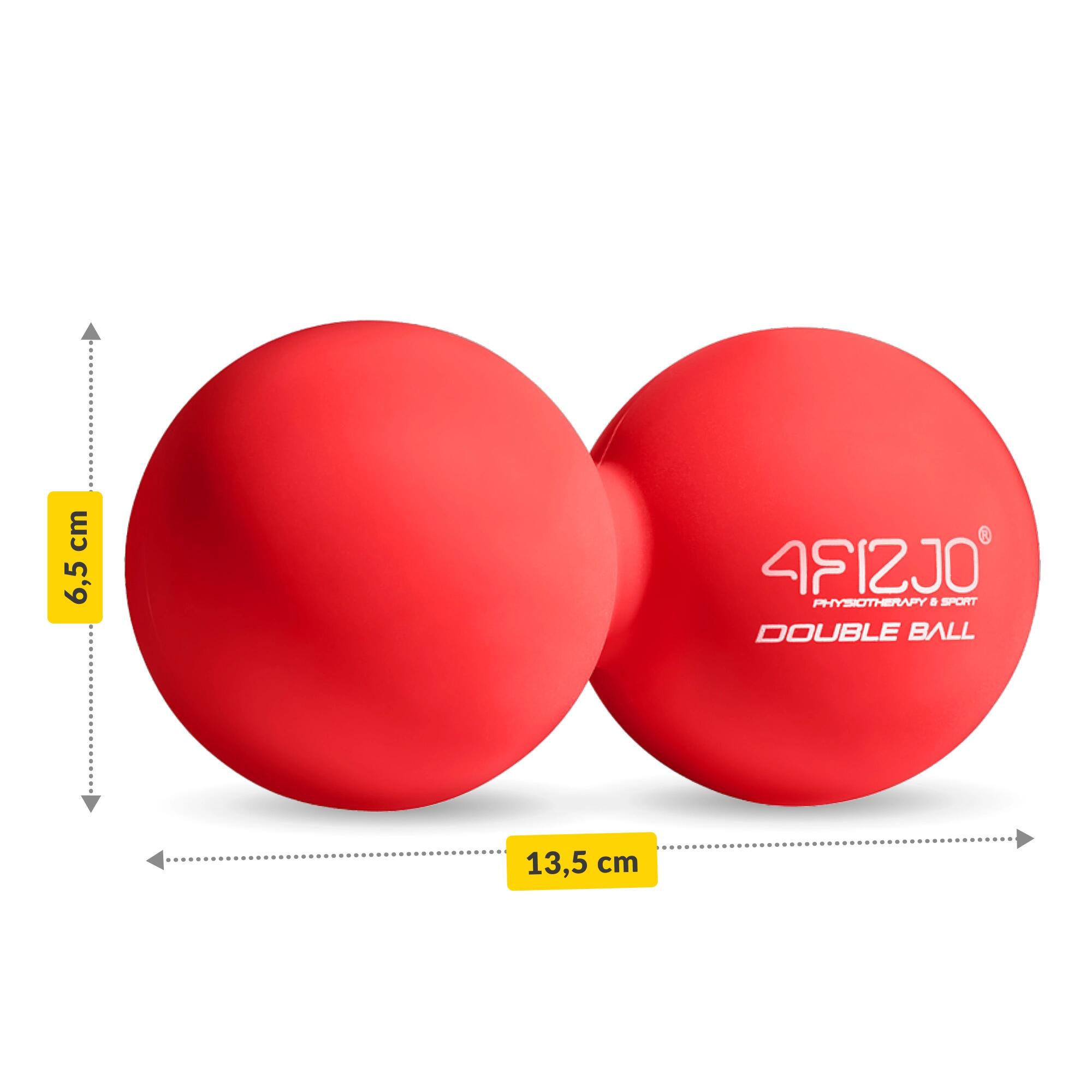 Doppelte Massageball für Punktmassage 4FIZJO LACROSSE 7/7