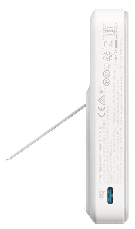 Bezdrátová powerbanka MagGo 10000mAh, 27W 3/7
