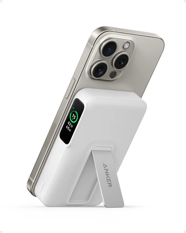 Bezdrátová powerbanka MagGo 10000mAh, 27W 5/7