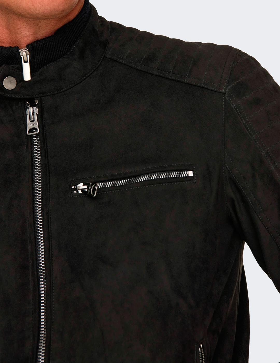 chaqueta ONSGUS FAUX SUEDE RACER JACKET OTW NOO HOMBRE 7/7