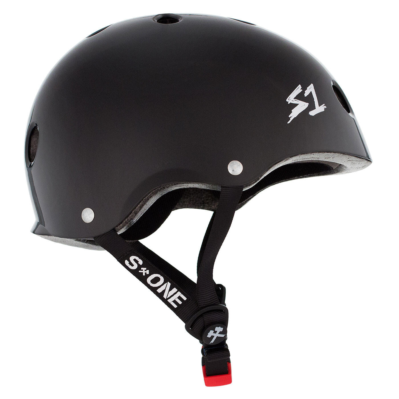 Lifer Silver Mirror Shiny Helmet | Size M | S-One 5/5