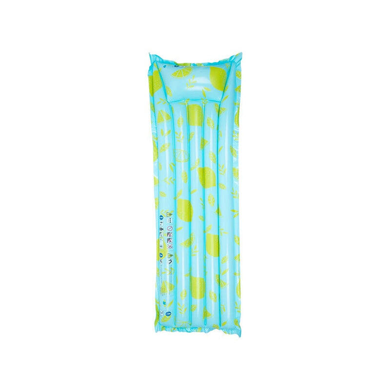 Swim Essentials Inflatable Lie On - Lime, 177 cm