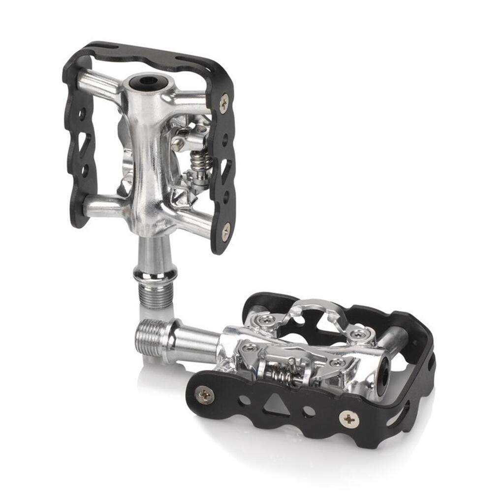 Pair of XLC PD-S20 Semi-Automatic Pedals Black